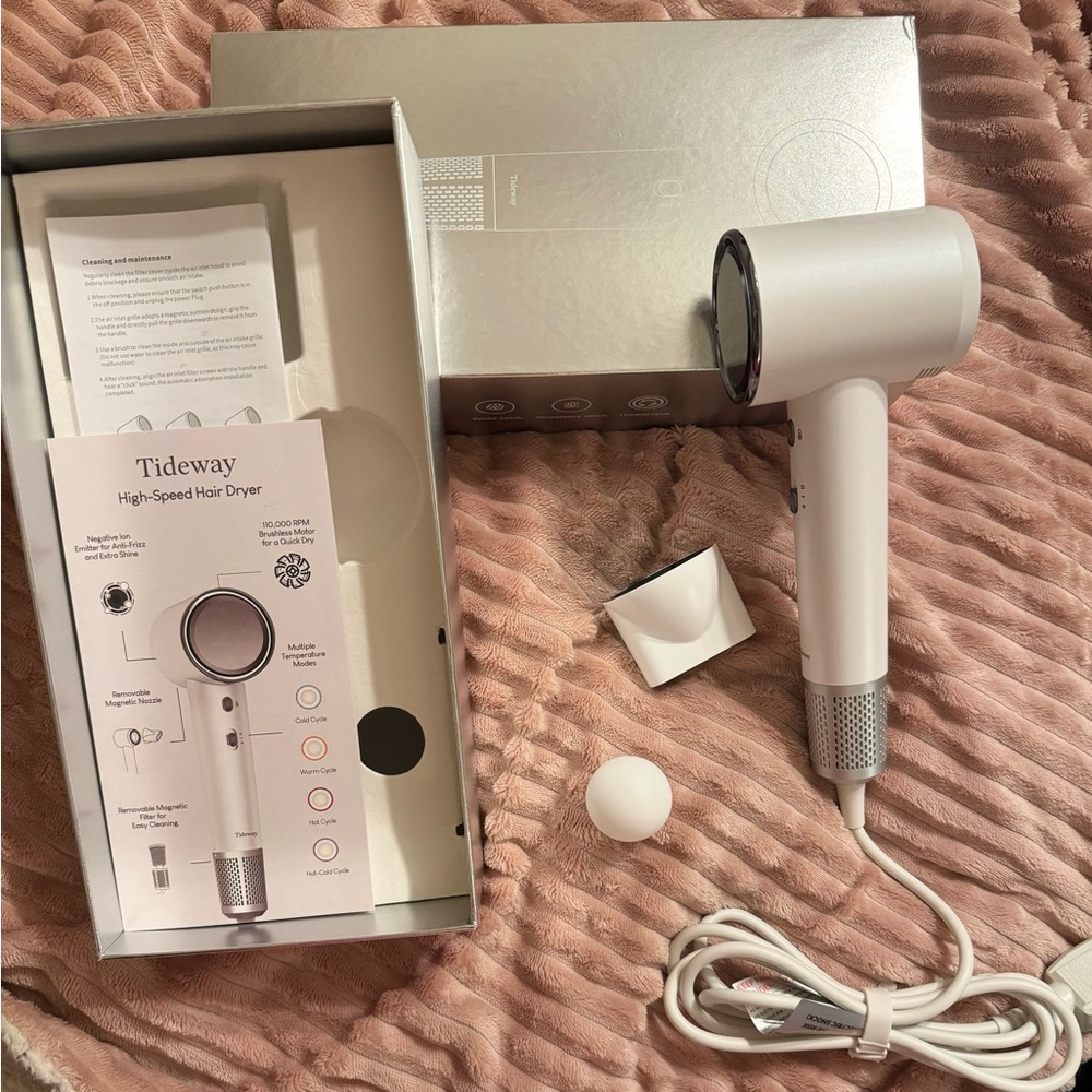 Tideway Hair Dryer. Used twice. My loss is your gain! 45.00 plus shipping